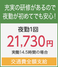 おすすめ!夜勤専任の看護助手の求人例画像3